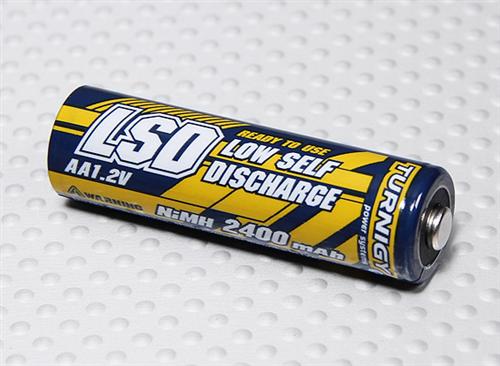 Turnigy AA LSD 2400mAh Low Self Discharge (ready to use) (25023) [9169000001]